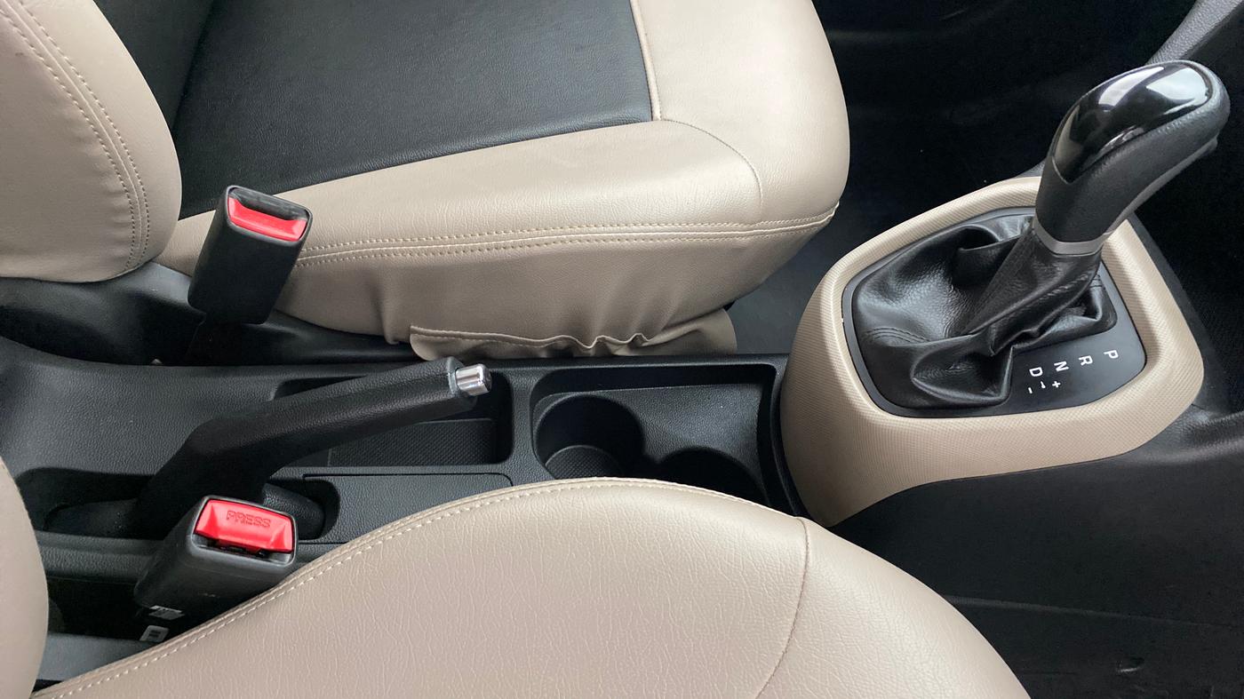 2018 Hyundai Grand i10 SPORTZ (O) 1.2 AT VTVT, Petrol, Automatic, 15,454 km, Gear Lever