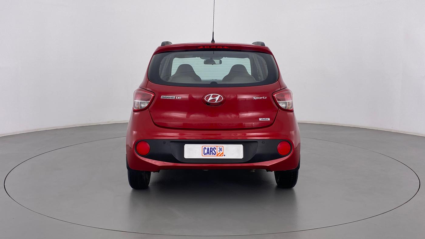 2018 Hyundai Grand i10 SPORTZ (O) 1.2 AT VTVT, Petrol, Automatic, 15,454 km, Back/Rear