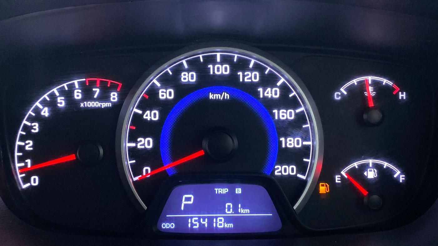 2018 Hyundai Grand i10 SPORTZ (O) 1.2 AT VTVT, Petrol, Automatic, 15,454 km, Odometer Image