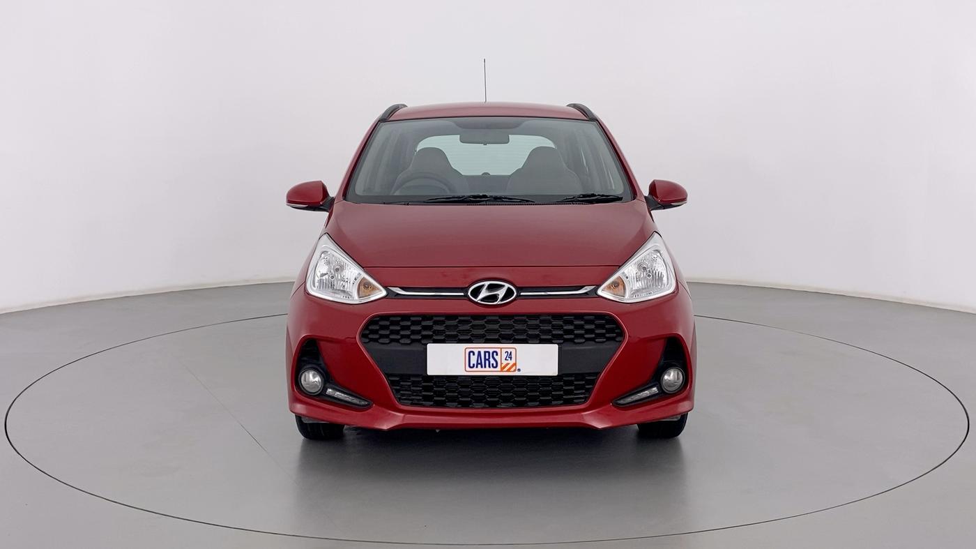 2018 Hyundai Grand i10 SPORTZ (O) 1.2 AT VTVT, Petrol, Automatic, 15,454 km, Front