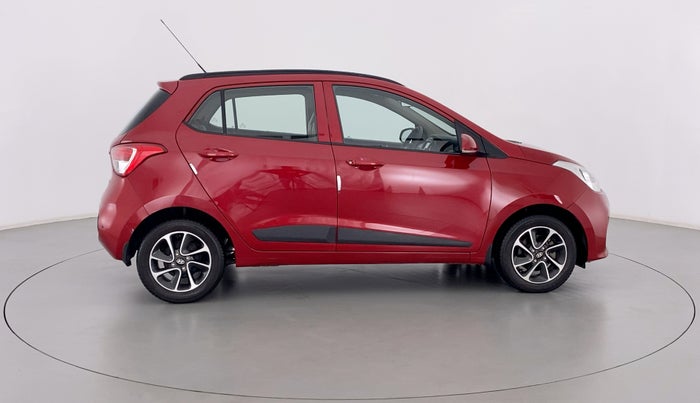 2018 Hyundai Grand i10 SPORTZ (O) 1.2 AT VTVT, Petrol, Automatic, 15,454 km, Right Side View