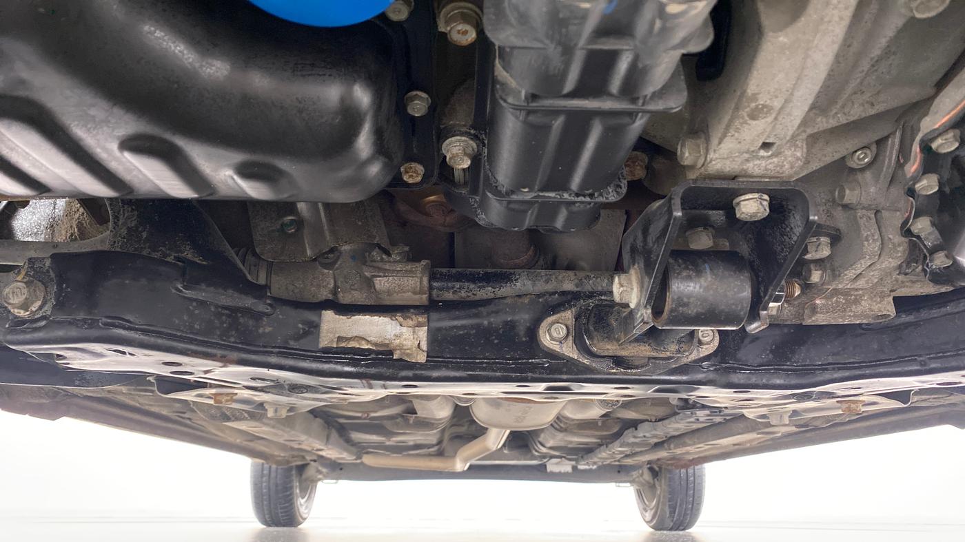 2018 Hyundai Grand i10 SPORTZ (O) 1.2 AT VTVT, Petrol, Automatic, 15,454 km, Front Underbody