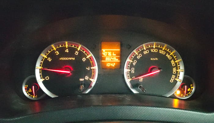 2014 Maruti Swift VXI, Petrol, Manual, 88,236 km, Odometer Image