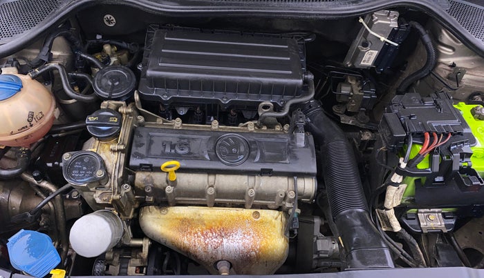 2017 Skoda Rapid STYLE 1.6 MPI, Petrol, Manual, 1,26,040 km, Engine View