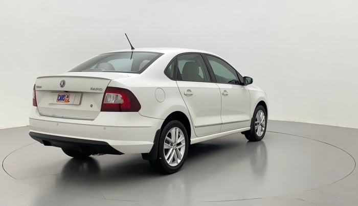 2021 Skoda Rapid STYLE 1.0 AT, Petrol, Automatic, 12,294 km, Right Back Diagonal