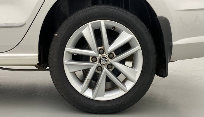 2021 Skoda Rapid STYLE 1.0 AT, Petrol, Automatic, 12,294 km, Left Rear Wheel
