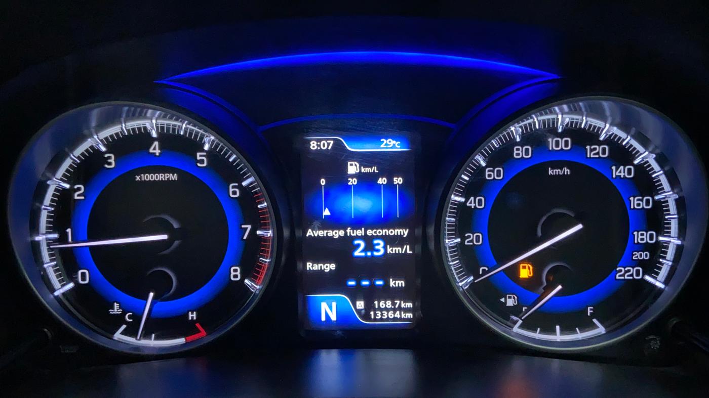 2016 Maruti Baleno ZETA 1.2 K12 CVT, Petrol, Automatic, 13,364 km, Odometer View