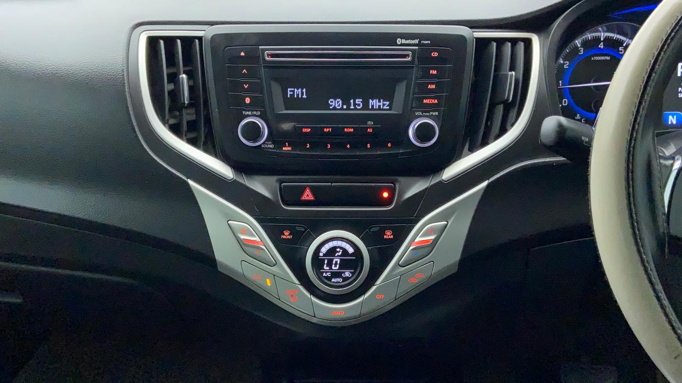 2016 Maruti Baleno ZETA 1.2 K12 CVT, Petrol, Automatic, 13,364 km, Air Conditioner