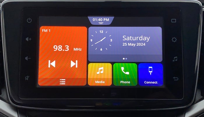 2019 Toyota Glanza G CVT, Petrol, Automatic, 25,272 km, Infotainment System
