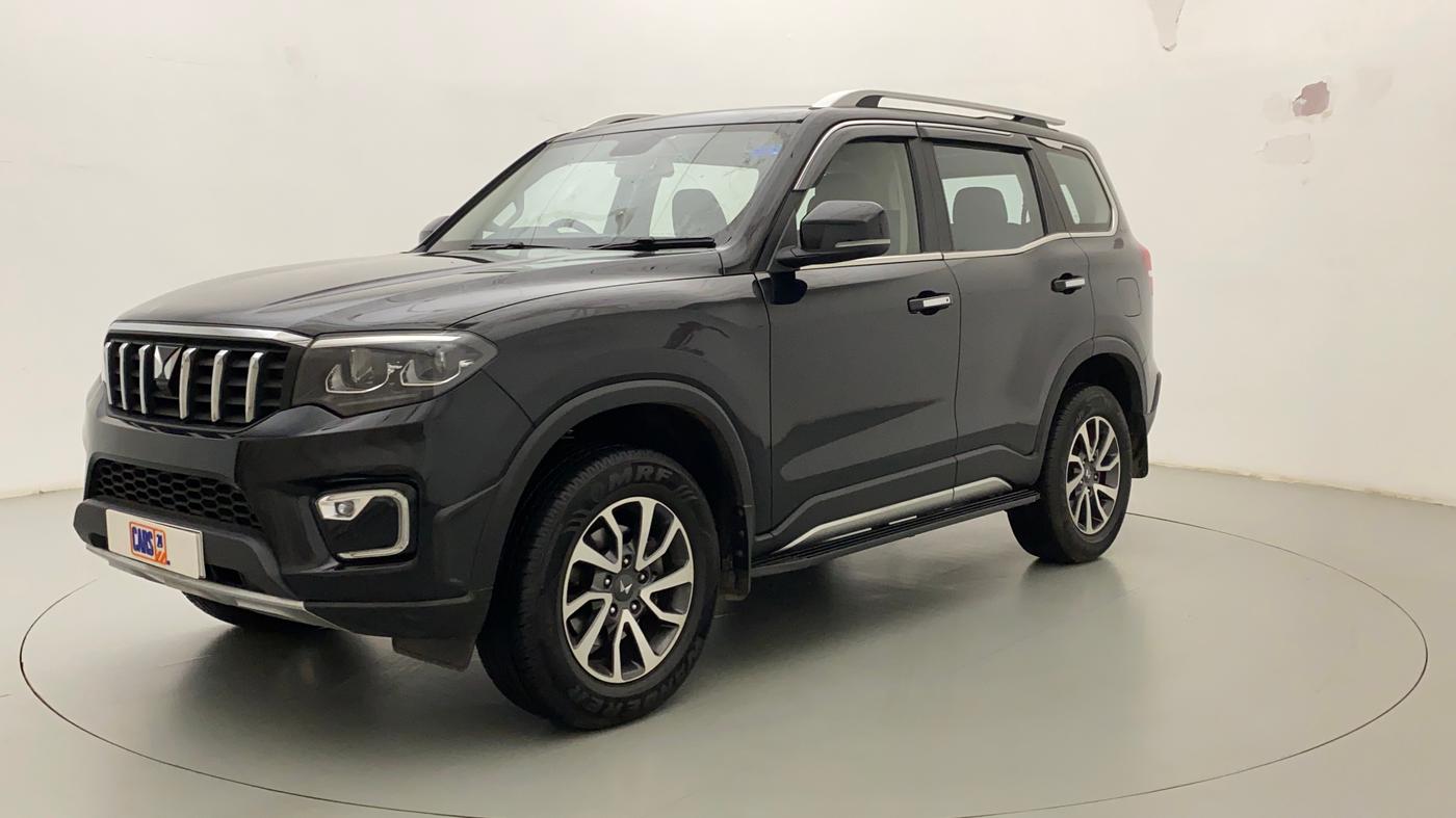 2022 Mahindra SCORPIO-N Z8 L PETROL AT 7 STR, Petrol, Automatic, 6,351 km, Left Front Diagonal