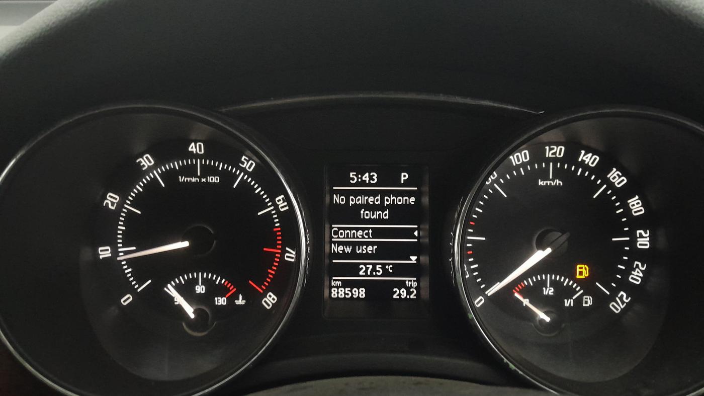 2013 Skoda Superb ELEGANCE 1.8 TSI AT, Petrol, Automatic, 88,569 km, Odometer Image