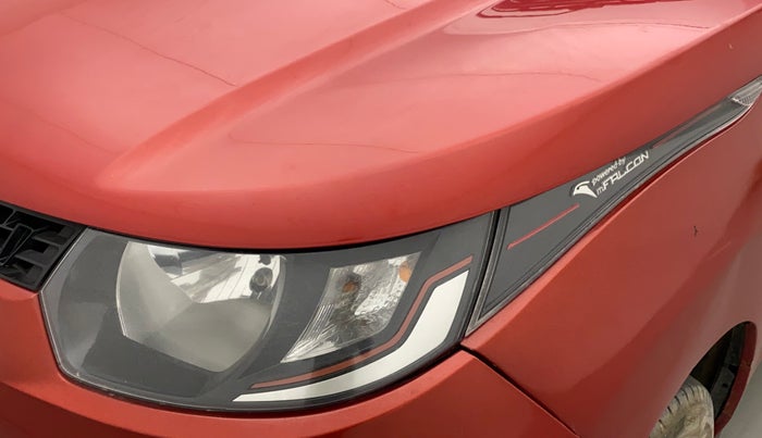 2016 Mahindra Kuv100 K2+ 6 STR, Petrol, Manual, 55,764 km, Left headlight - Minor scratches