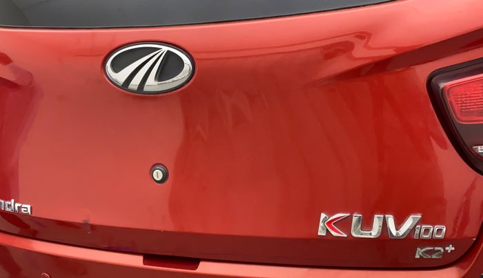 2016 Mahindra Kuv100 K2+ 6 STR, Petrol, Manual, 55,764 km, Dicky (Boot door) - Slightly dented