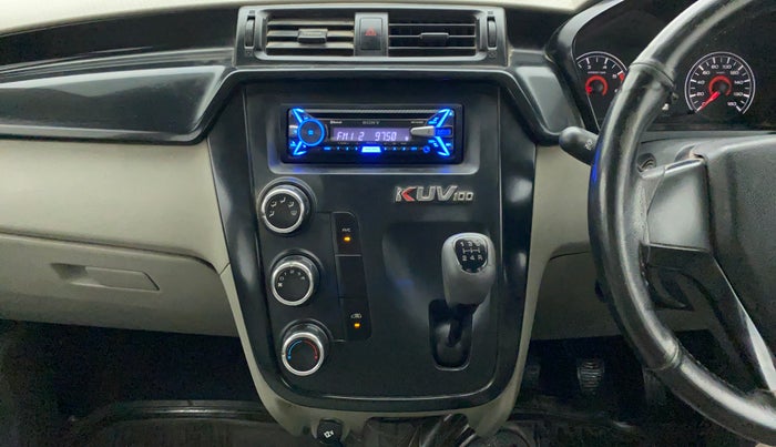 2016 Mahindra Kuv100 K2+ 6 STR, Petrol, Manual, 55,764 km, Air Conditioner