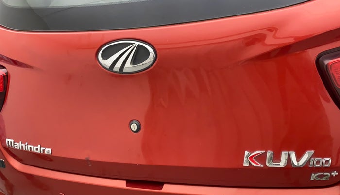 2016 Mahindra Kuv100 K2+ 6 STR, Petrol, Manual, 55,764 km, Dicky (Boot door) - Minor scratches