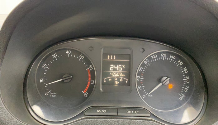 2019 Skoda Rapid 1.6 MPI ACTIVE, Petrol, Manual, 42,603 km, Odometer Image