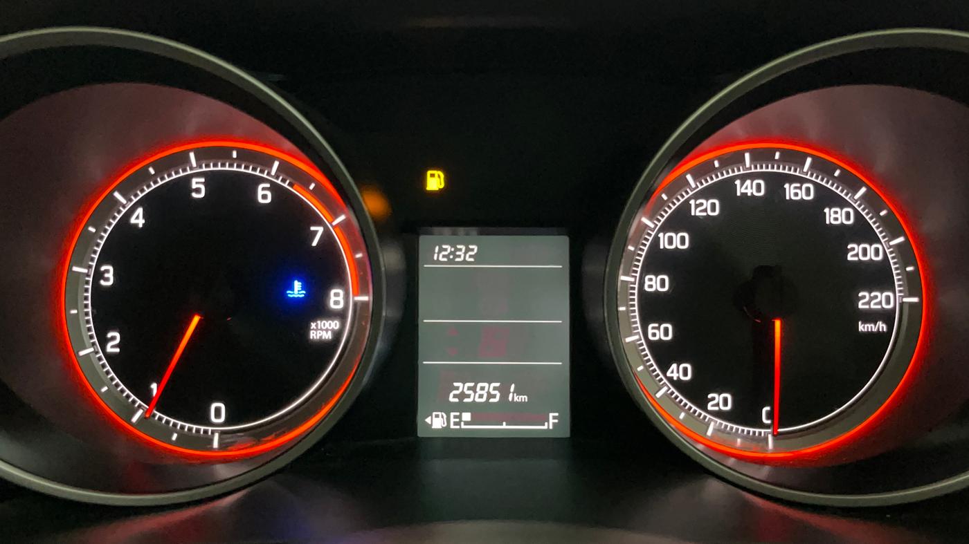 2020 Maruti Swift VXI, Petrol, Manual, 25,849 km, Odometer Image