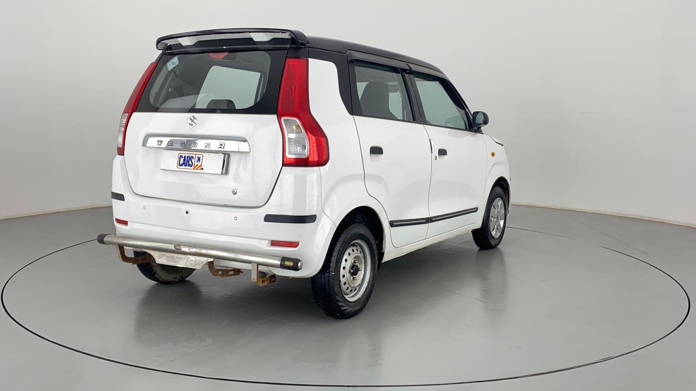 2019 Maruti New Wagon-R LXI CNG 1.0 L, CNG, Manual, 28,988 km, Right Back Diagonal