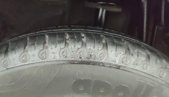 2022 Tata TIGOR XZ PLUS CNG, CNG, Manual, 74,369 km, Left Rear Tyre Tread