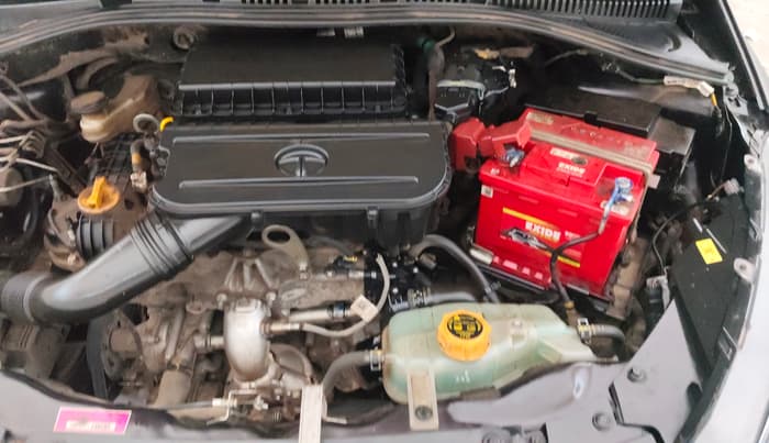 2022 Tata TIGOR XZ PLUS CNG, CNG, Manual, 74,369 km, Engine View - Left
