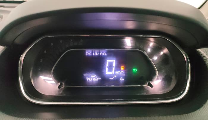 2022 Tata TIGOR XZ PLUS CNG, CNG, Manual, 74,369 km, Odometer Image