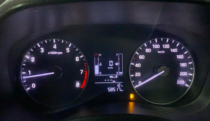 2019 Hyundai Creta E PLUS 1.6 PETROL, Petrol, Manual, 58,509 km, Odometer Image