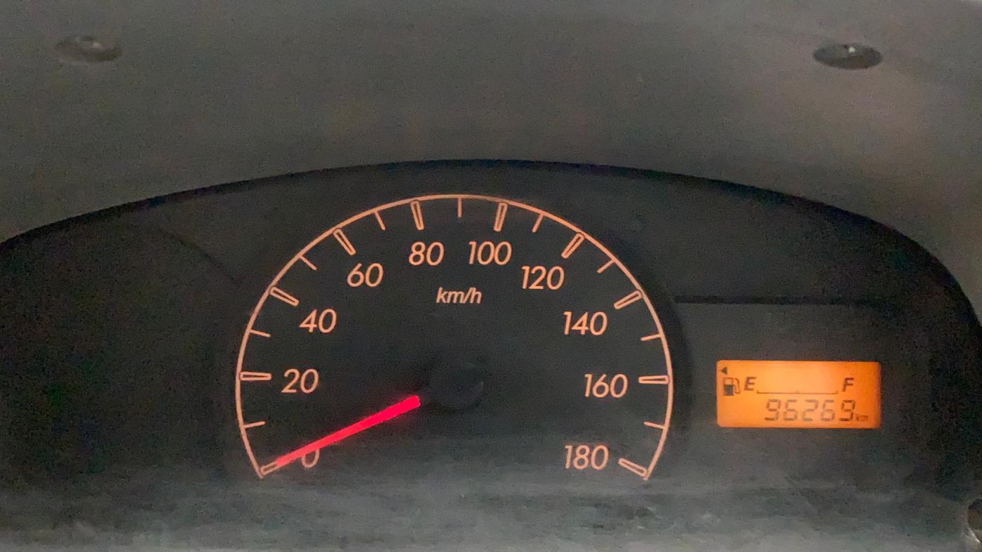 2011 Maruti Alto LXI, Petrol, Manual, 96,269 km, Odometer Image