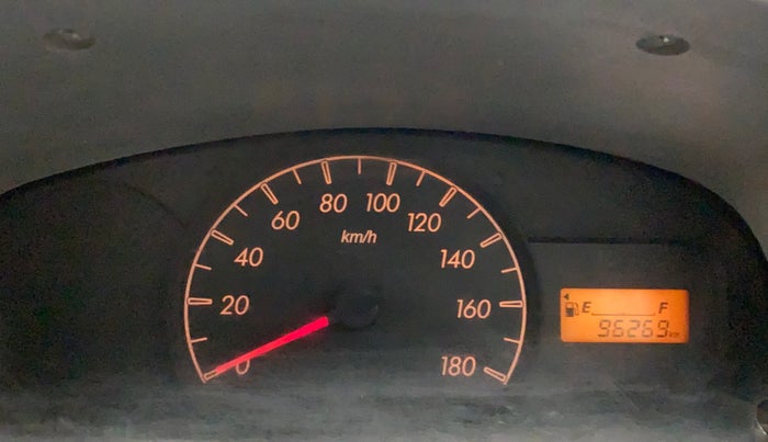 2011 Maruti Alto LXI, Petrol, Manual, 96,269 km, Odometer Image