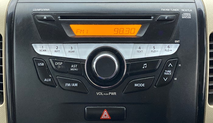 2018 Maruti Wagon R 1.0 VXI, Petrol, Manual, 27,587 km, Infotainment System