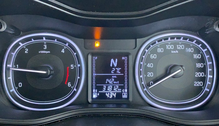2018 Maruti Vitara Brezza ZDI + AMT, Diesel, Automatic, 32,319 km, Odometer Image
