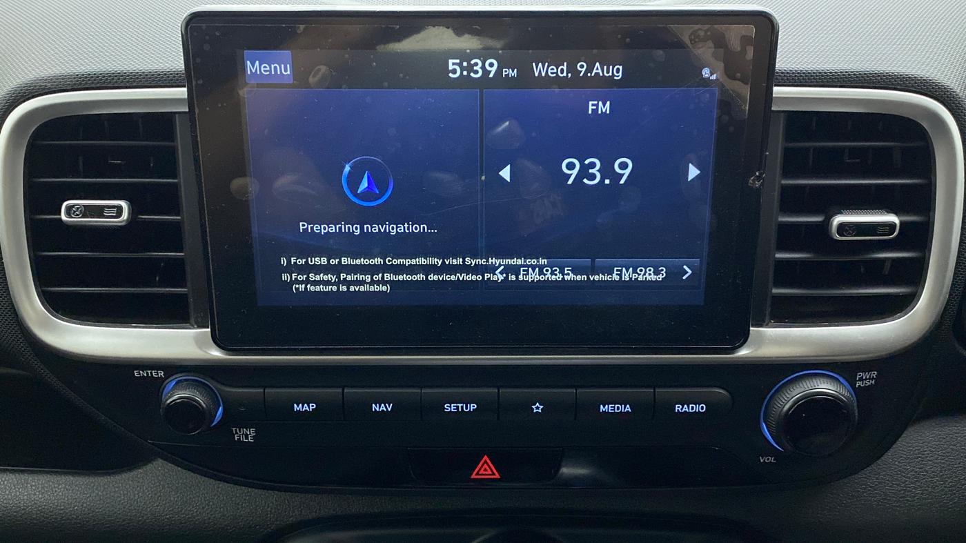 2022 Hyundai VENUE SX PLUS 1.0 TURBO DCT, Petrol, Automatic, 20,077 km, Infotainment System