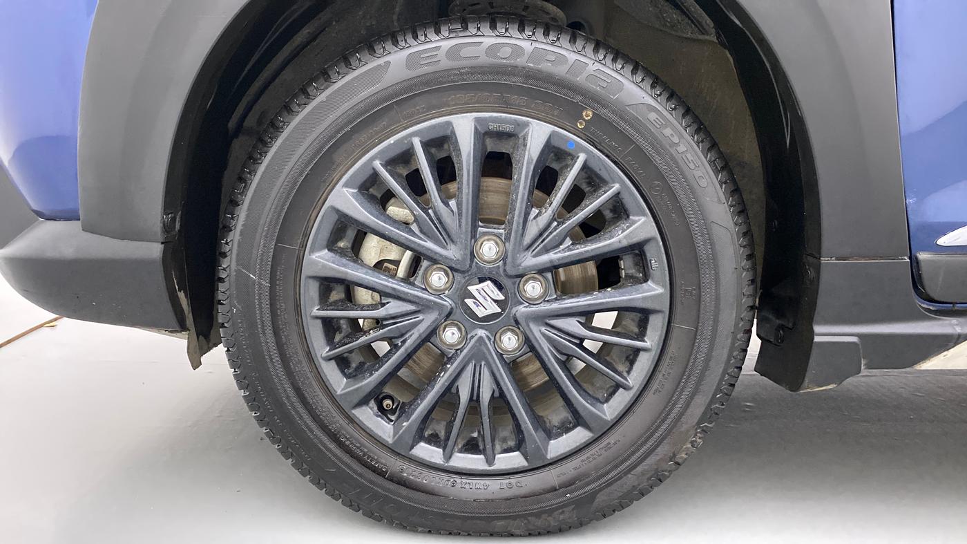 2021 Maruti XL6 ZETA SHVS, Petrol, Manual, 17,514 km, Left Front Wheel