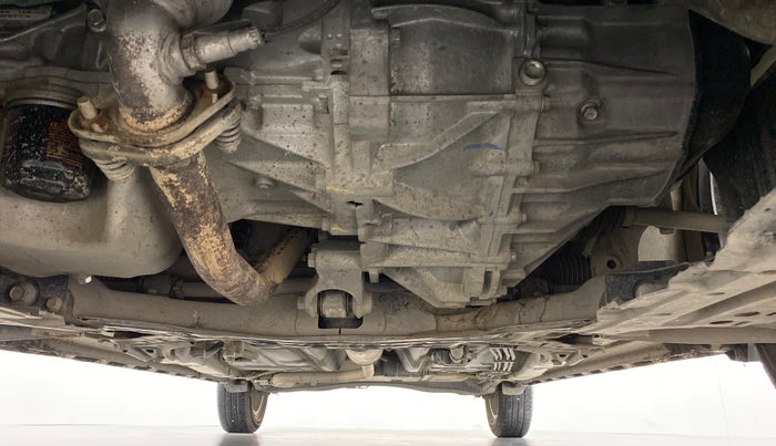 2021 Maruti XL6 ZETA SHVS, Petrol, Manual, 17,514 km, Front Underbody