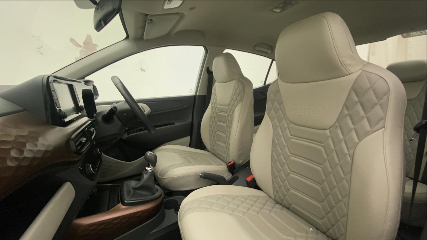 2021 Hyundai AURA SX 1.2 (O), Petrol, Manual, 16,365 km, Right Side Front Door Cabin