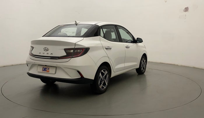 2021 Hyundai AURA SX 1.2 (O), Petrol, Manual, 16,365 km, Right Back Diagonal