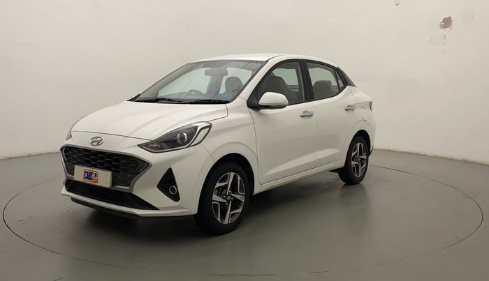 2021 Hyundai AURA SX 1.2 (O), Petrol, Manual, 16,365 km, Left Front Diagonal