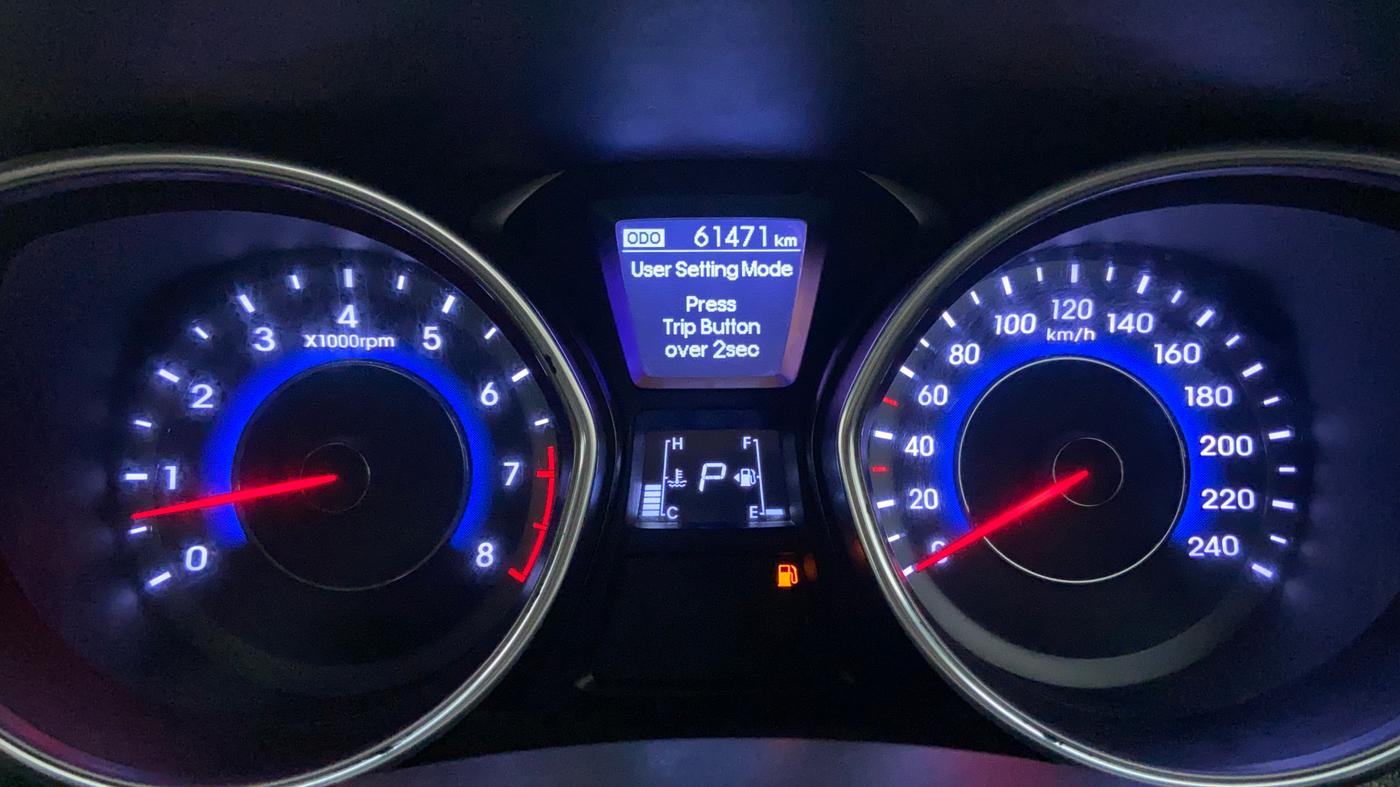 2016 Hyundai New Elantra 1.8 SX AT VTVT, Petrol, Automatic, 61,471 km, Odometer Image