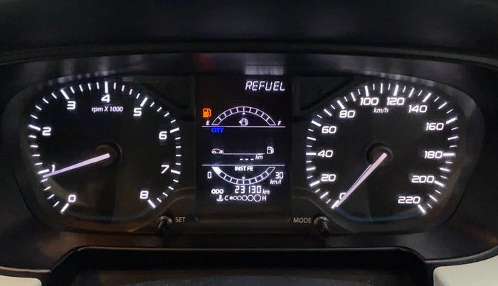 2022 Tata PUNCH ACCOMPLISHED MT, Petrol, Manual, 23,310 km, Odometer Image