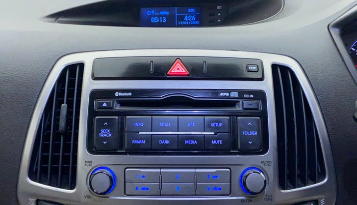 2013 Hyundai i20 SPORTZ 1.2, Petrol, Manual, 48,177 km, Infotainment System