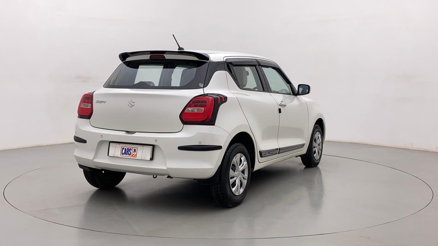 2021 Maruti Swift VXI, Petrol, Manual, 13,058 km, Right Back Diagonal