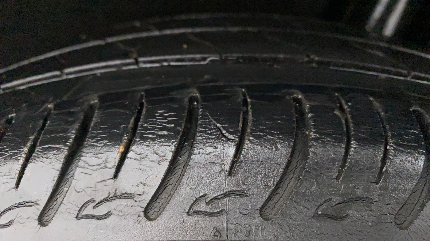 2020 Maruti Baleno DELTA PETROL 1.2, Petrol, Manual, 63,394 km, Left Rear Tyre Tread