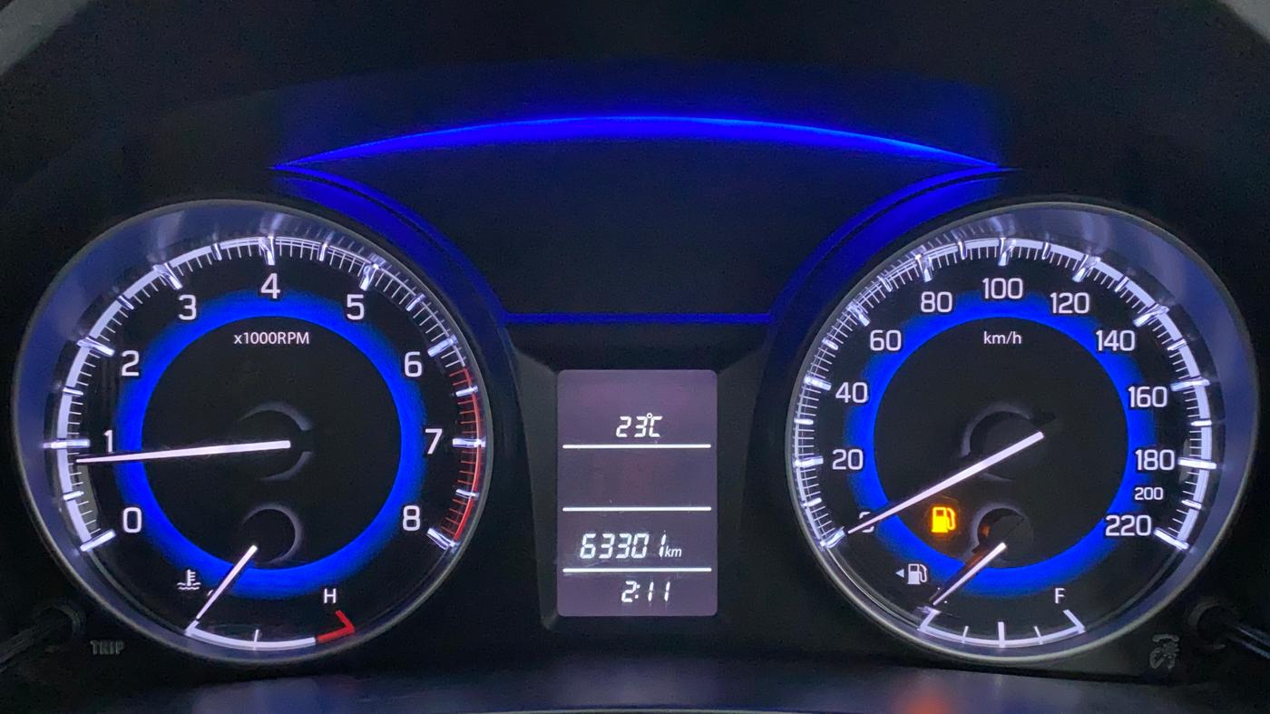 2020 Maruti Baleno DELTA PETROL 1.2, Petrol, Manual, 63,394 km, Odometer Image