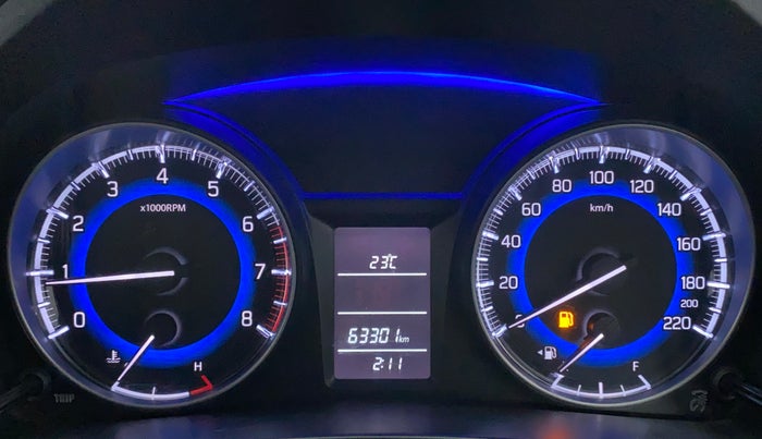 2020 Maruti Baleno DELTA PETROL 1.2, Petrol, Manual, 63,394 km, Odometer Image
