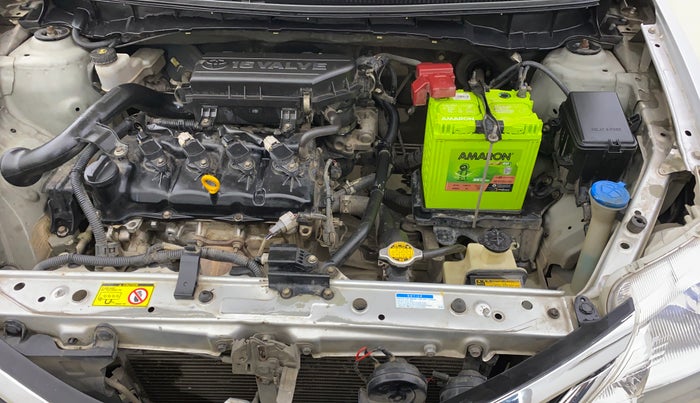 2013 Toyota Etios G, Petrol, Manual, 1,16,531 km, Engine View - Left