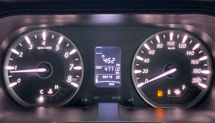 2014 Tata Zest XM RT, Petrol, Manual, 47,710 km, Odometer Image