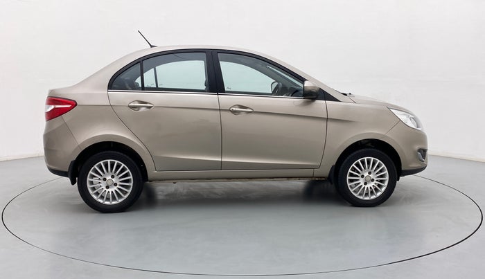 2014 Tata Zest XM RT, Petrol, Manual, 47,710 km, Right Side View