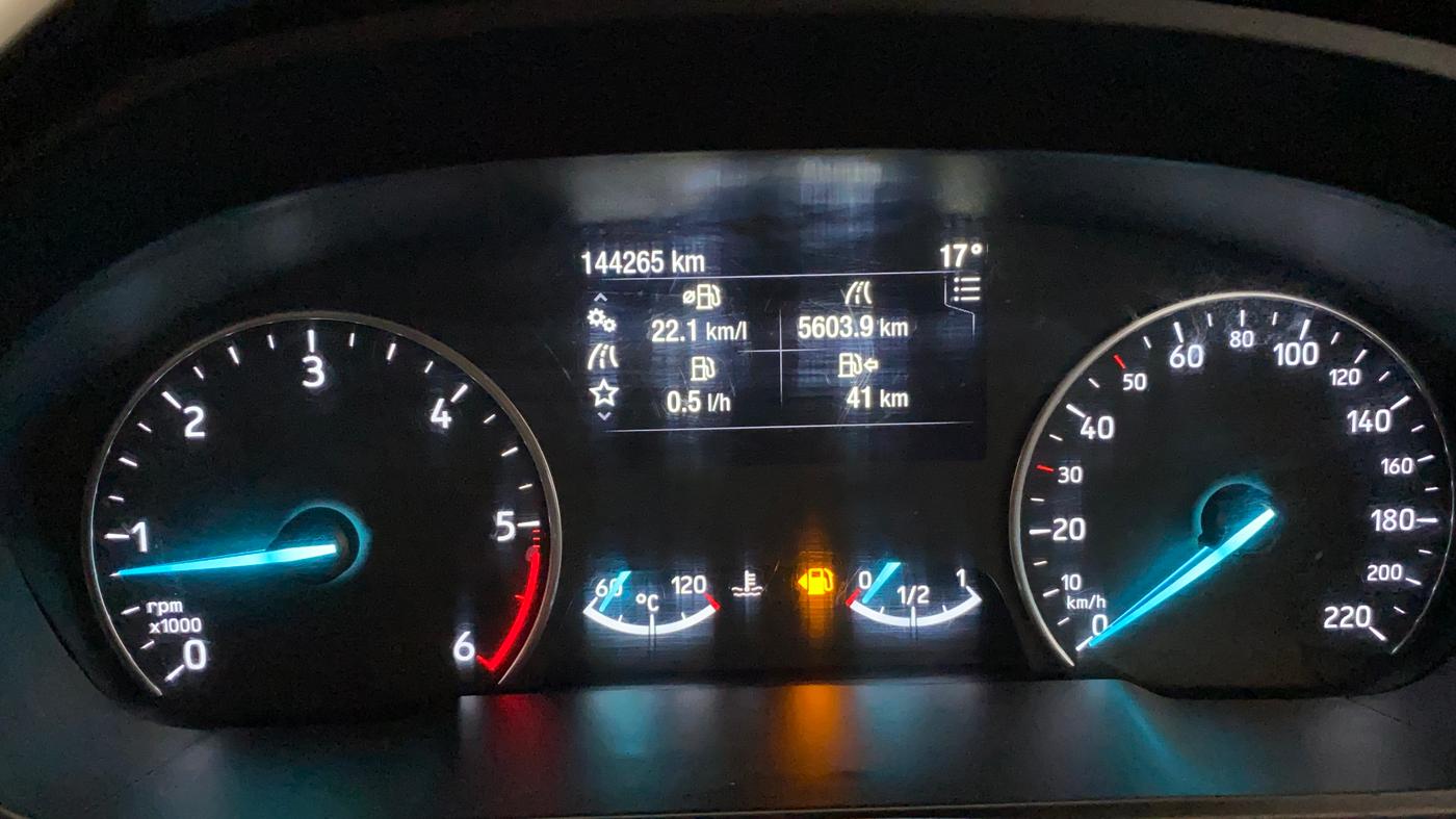 2020 Ford Ecosport TITANIUM 1.5L DIESEL, Diesel, Manual, 1,44,257 km, Odometer Image