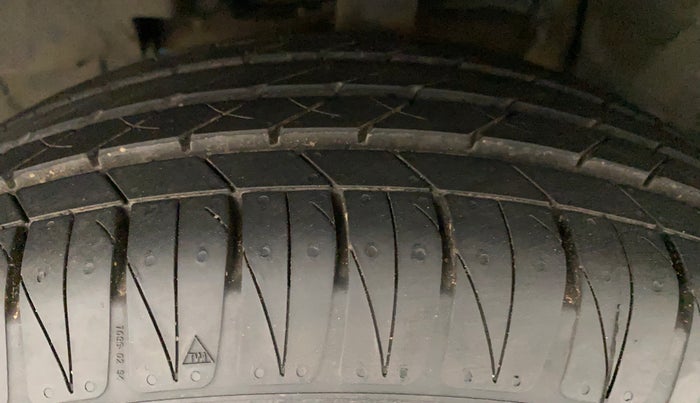 2017 Tata NEXON XZ PLUS DIESEL, Diesel, Manual, 67,820 km, Left Front Tyre Tread