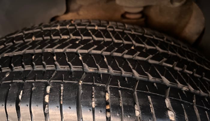 2019 Tata Harrier XZ 2.0L, Diesel, Manual, 53,881 km, Right Rear Tyre Tread