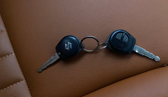 2018 Maruti Baleno DELTA CVT PETROL 1.2, Petrol, Automatic, 24,259 km, Key Close Up